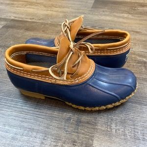 LL Bean Woman’s Ankle Leather Duck Boots